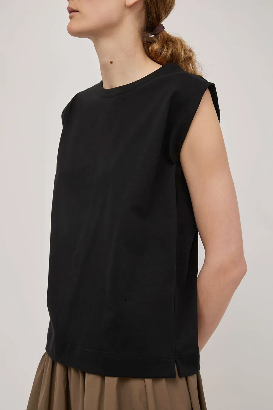 Rue Blanche Net SM Tee in Black sold by No. 6 product image thumbnail 3