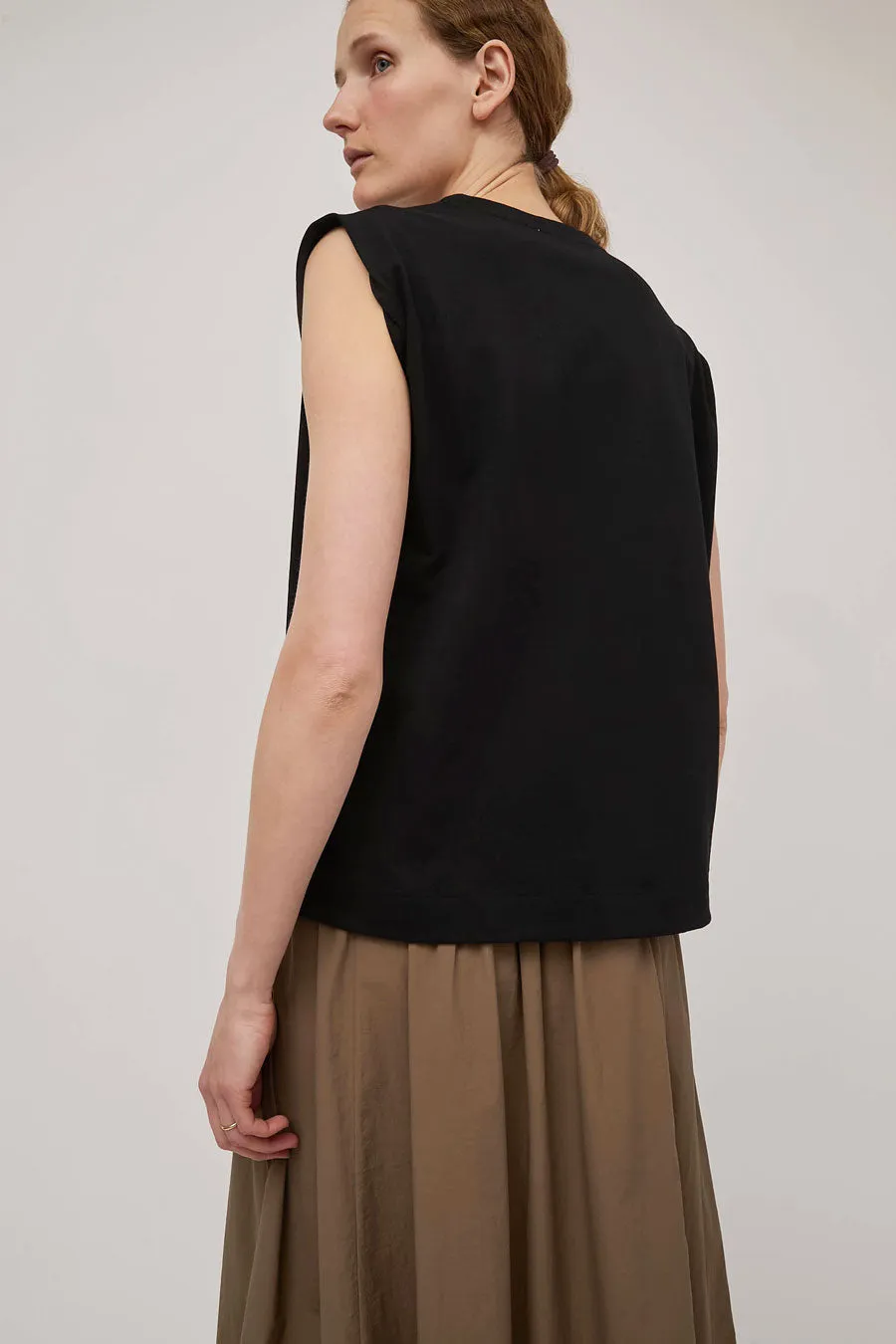 Rue Blanche Net SM Tee in Black sold by No. 6 product image thumbnail 4