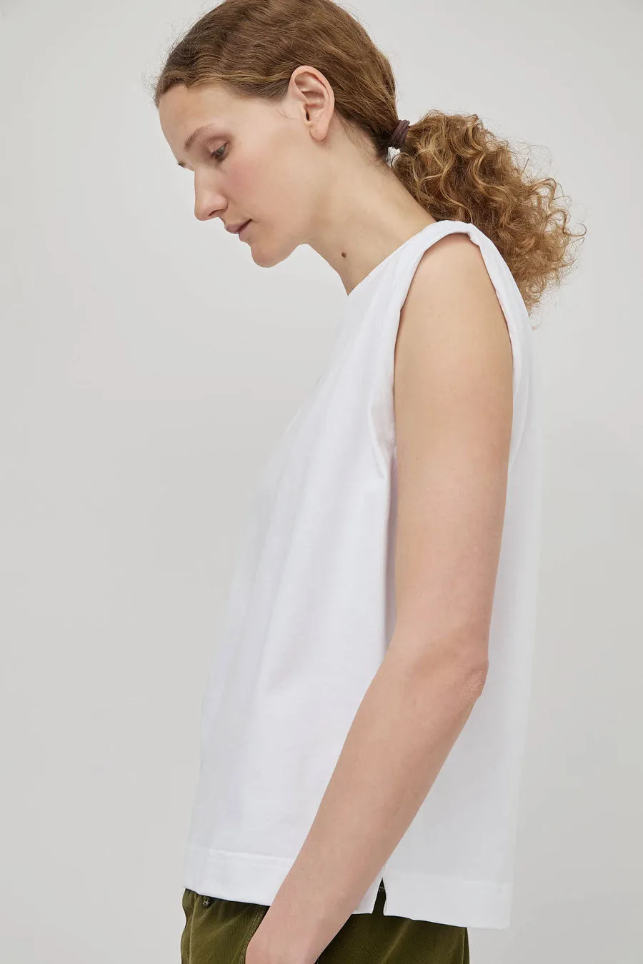 Rue Blanche Net SM Tee in White sold by No. 6 product image thumbnail 2