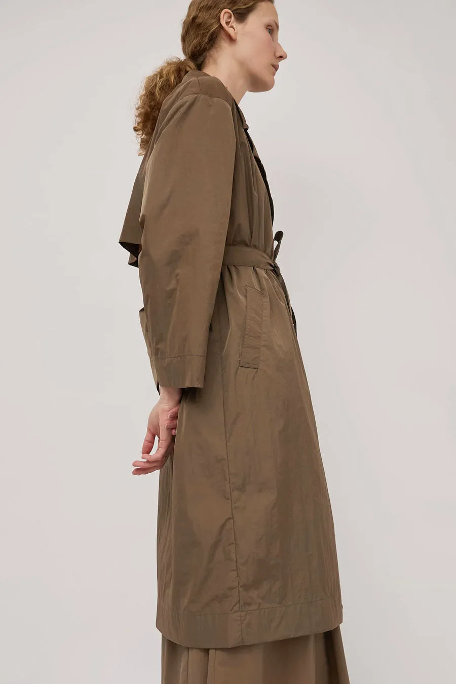 Rue Blanche Wona Trenchcoat in Olive sold by No. 6 product image thumbnail 3