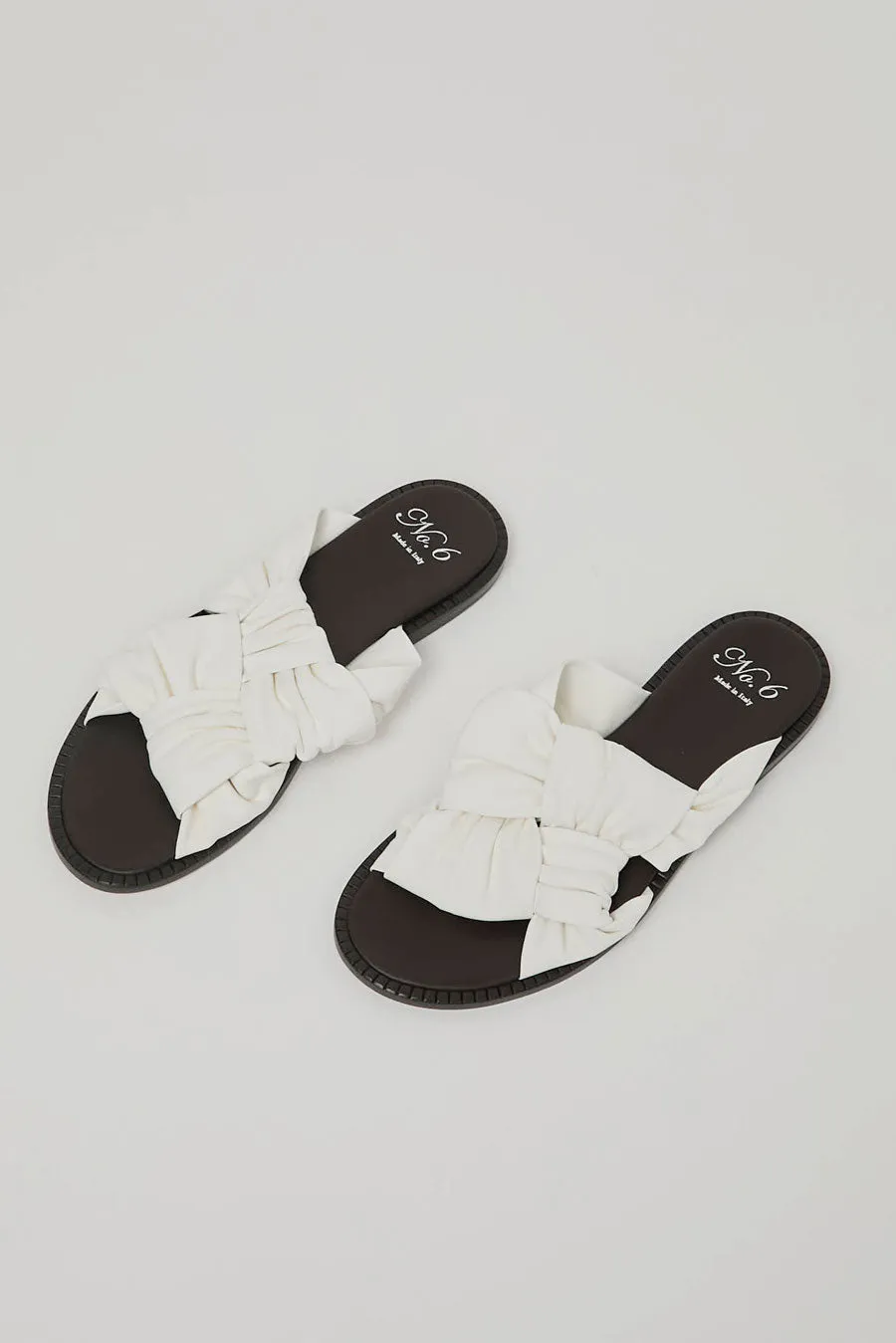 No.6 Knot Sandal in Latte sold by No. 6