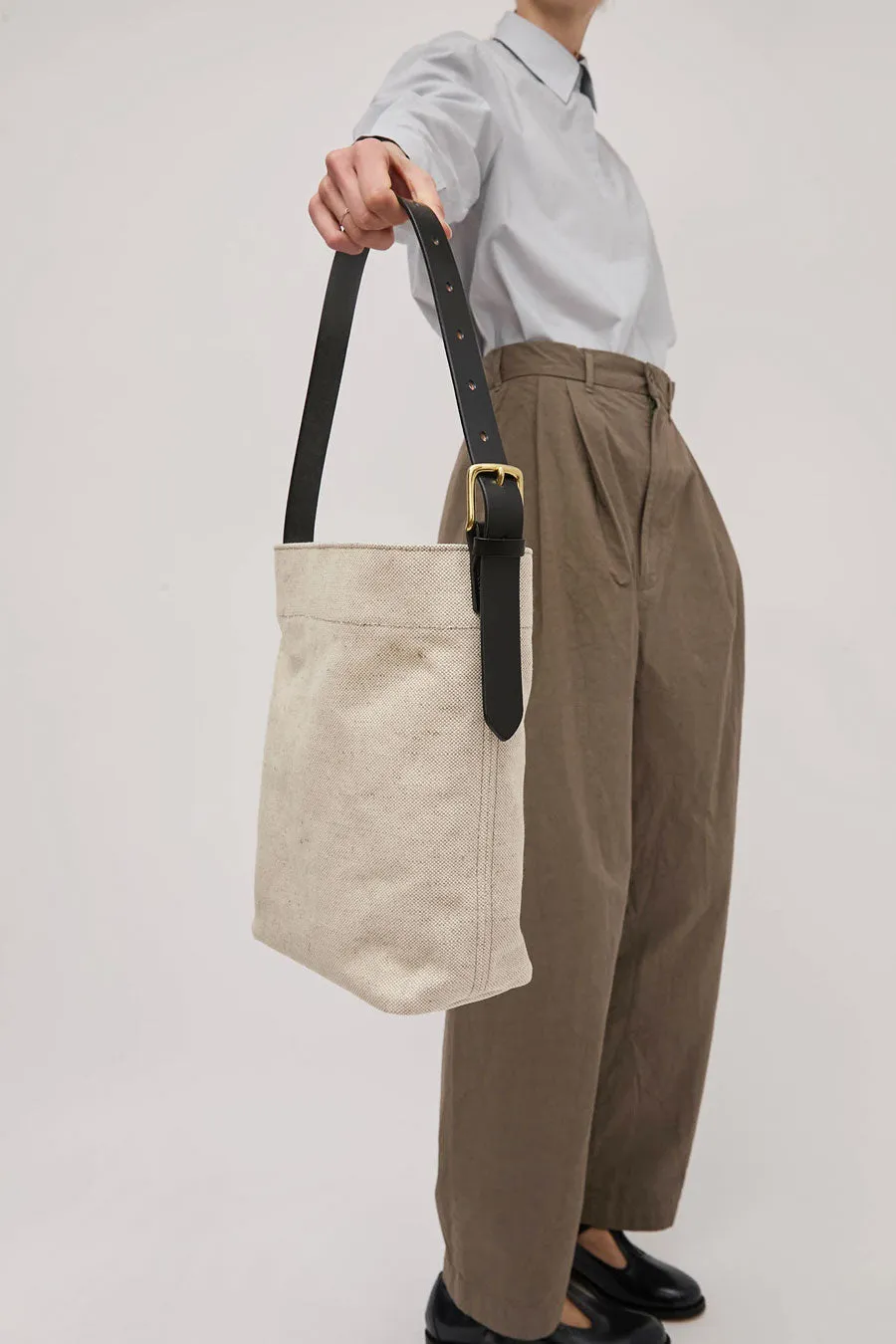 Brady Leven Mini Bag in Natural and Black sold by No. 6 product image thumbnail 5