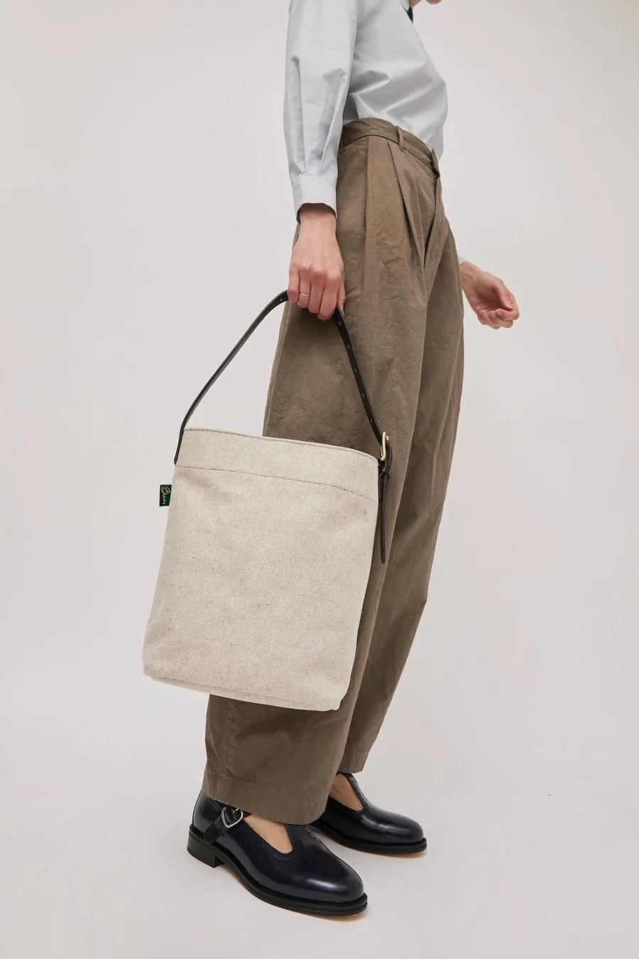 Brady Leven Mini Bag in Natural and Black sold by No. 6 product image thumbnail 4