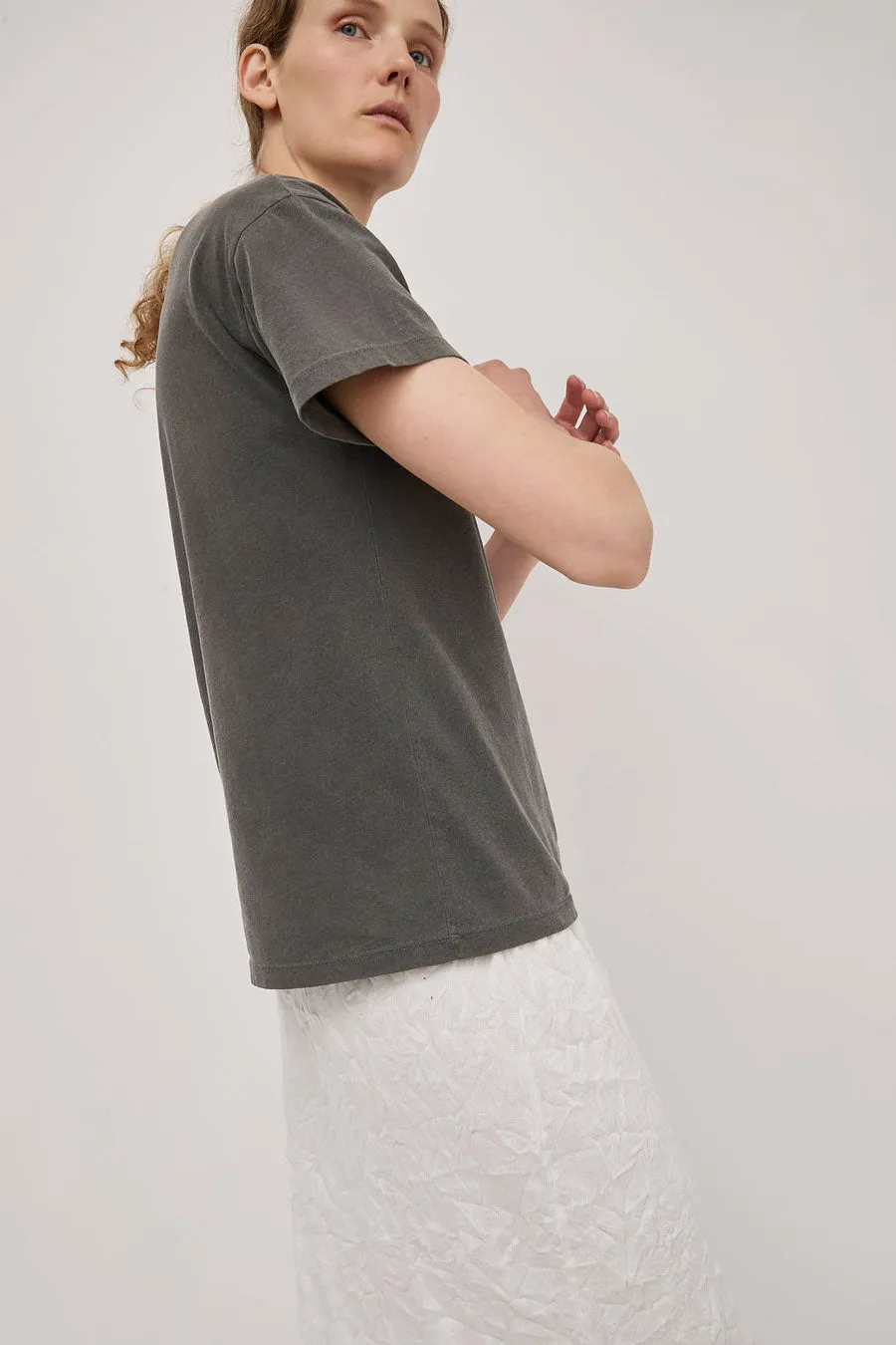 Black Crane Regular Short Sleeve Tee in Slate sold by No. 6 product image thumbnail 5