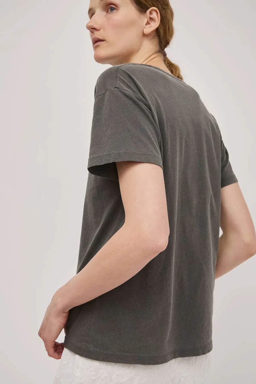 Black Crane Regular Short Sleeve Tee in Slate sold by No. 6 product image thumbnail 4