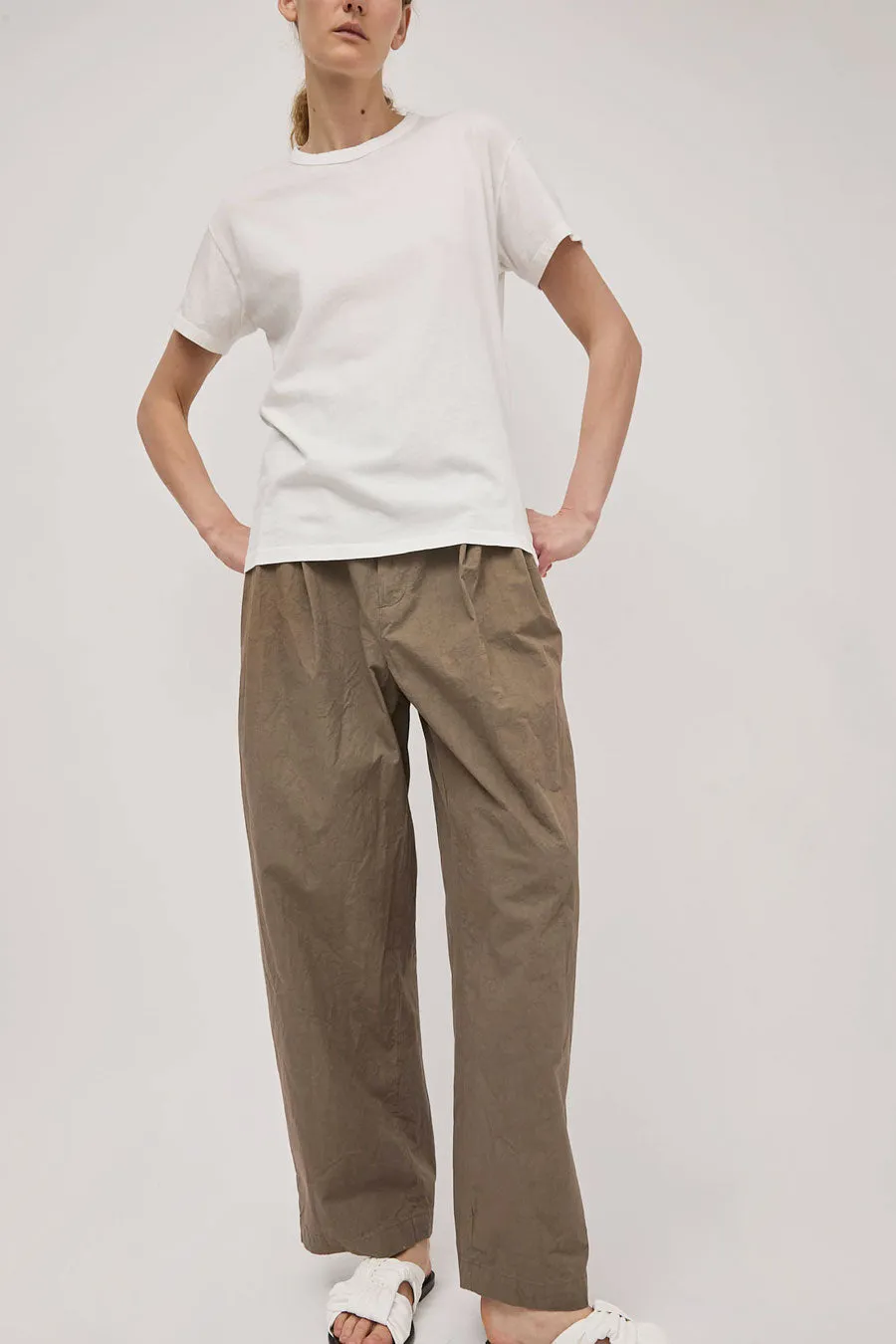 Black Crane Regular Short Sleeve Tee in White sold by No. 6 product image thumbnail 5