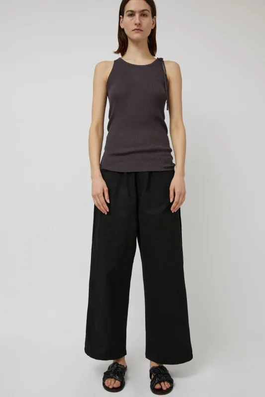 Deiji Studios Square Pocket Pant in Black sold by No. 6
