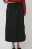Deiji Studios Split Tie Skirt in Black sold by No. 6