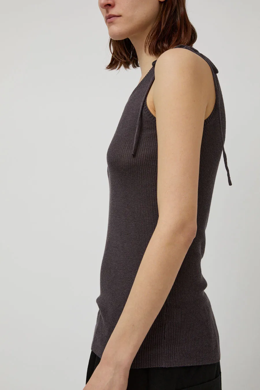 Deiji Studios One Tie Top in Eggplant sold by No. 6 product image thumbnail 2