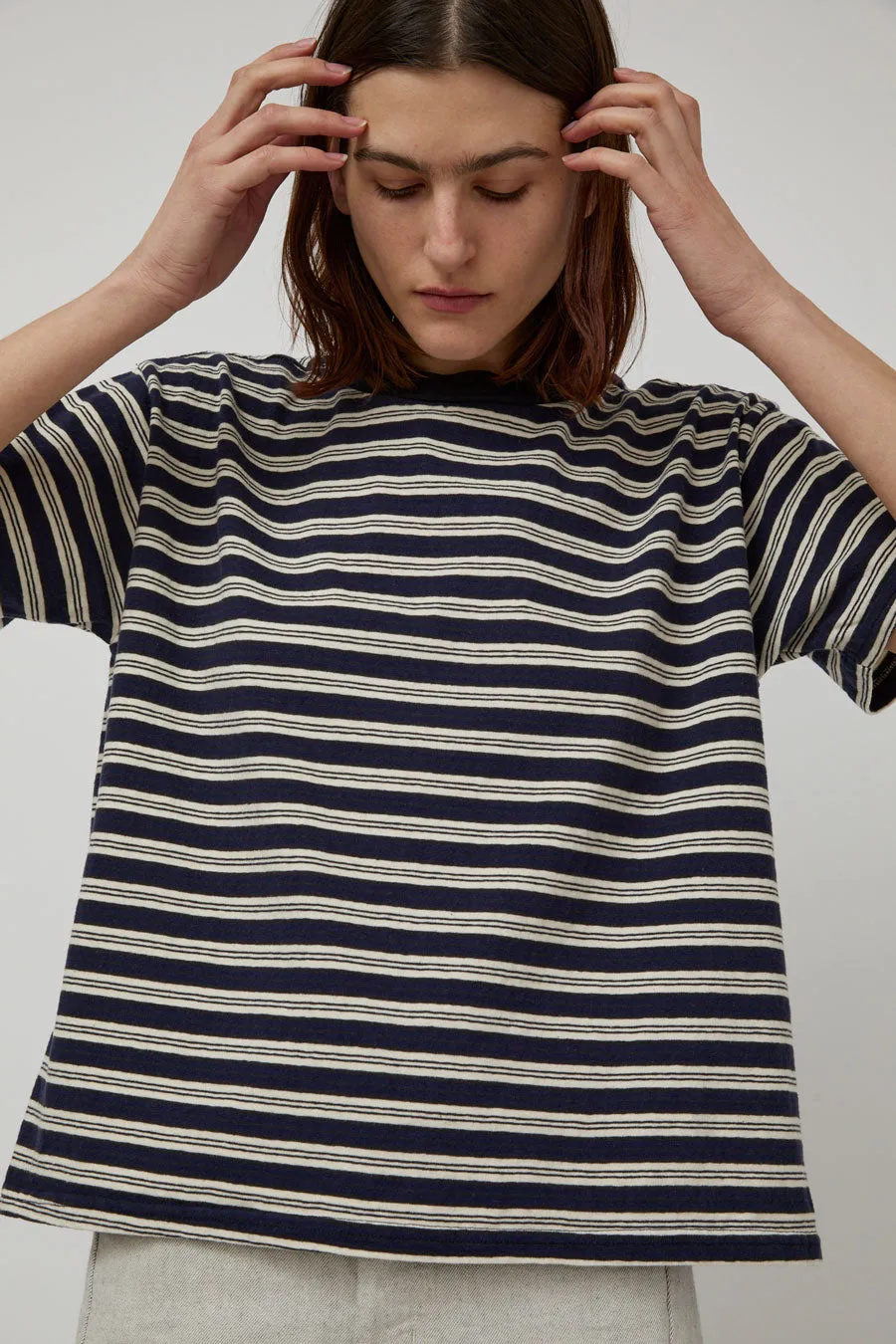 B Sides Atlas Tee in Day Stripe sold by No. 6 product image thumbnail 5