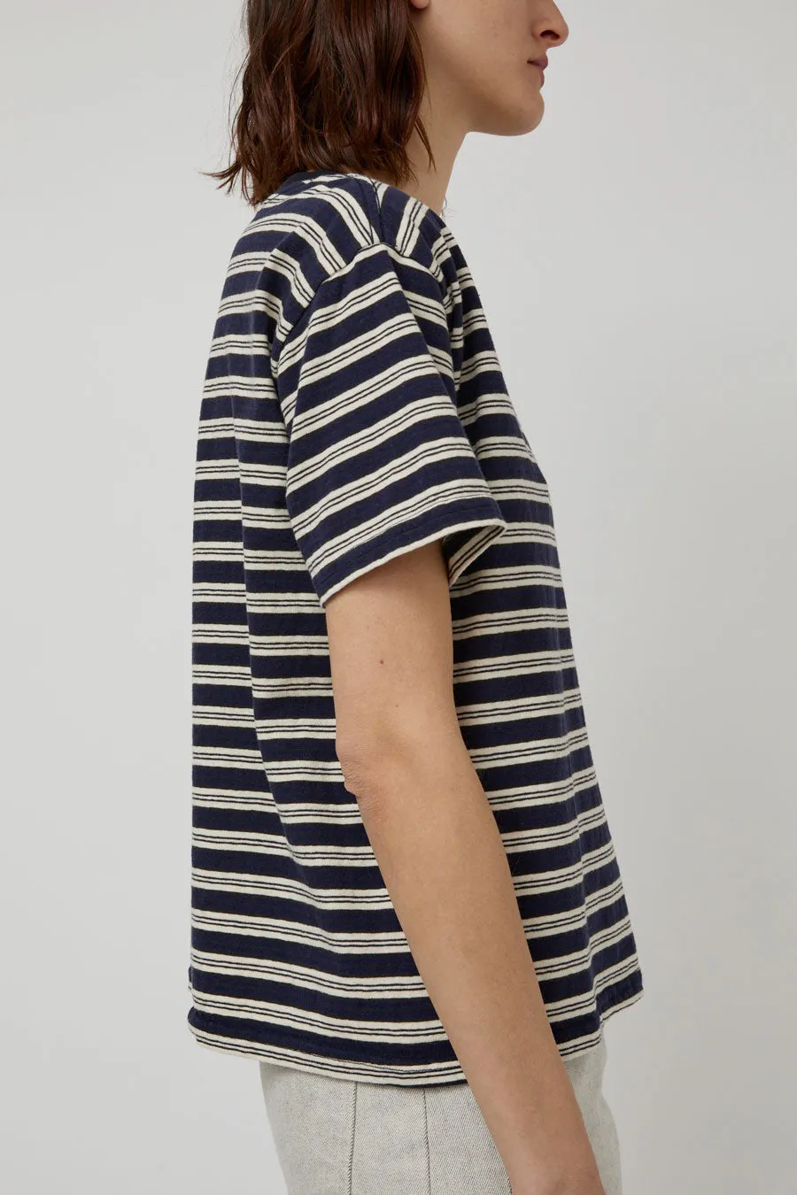 B Sides Atlas Tee in Day Stripe sold by No. 6 product image thumbnail 2