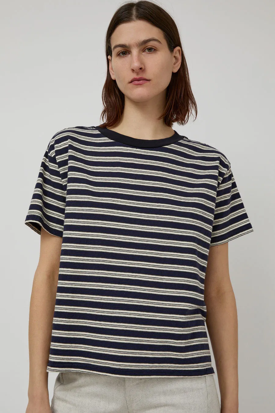 B Sides Atlas Tee in Day Stripe sold by No. 6