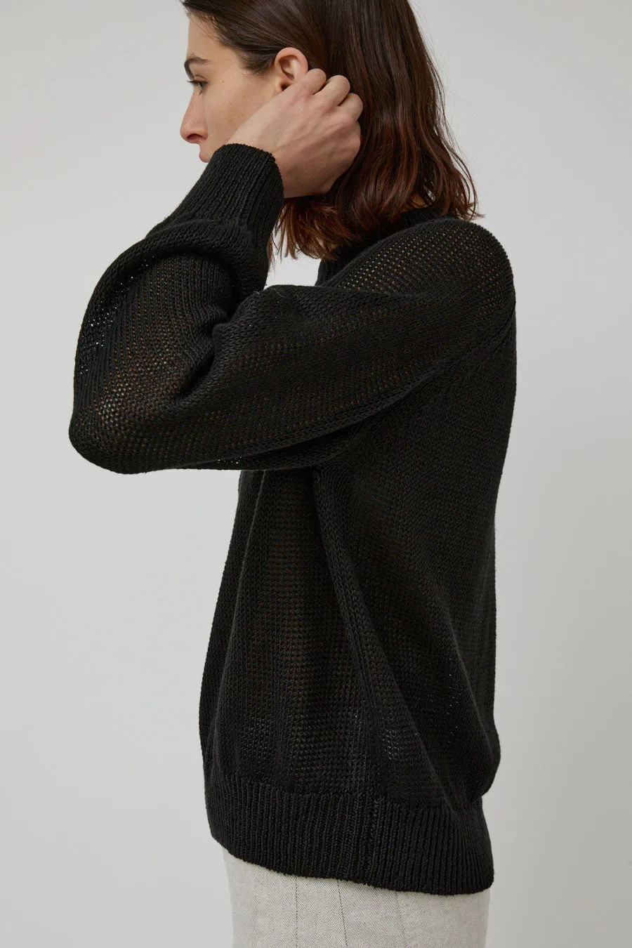 B Sides Lind Knit Crew in Black sold by No. 6 product image thumbnail 2
