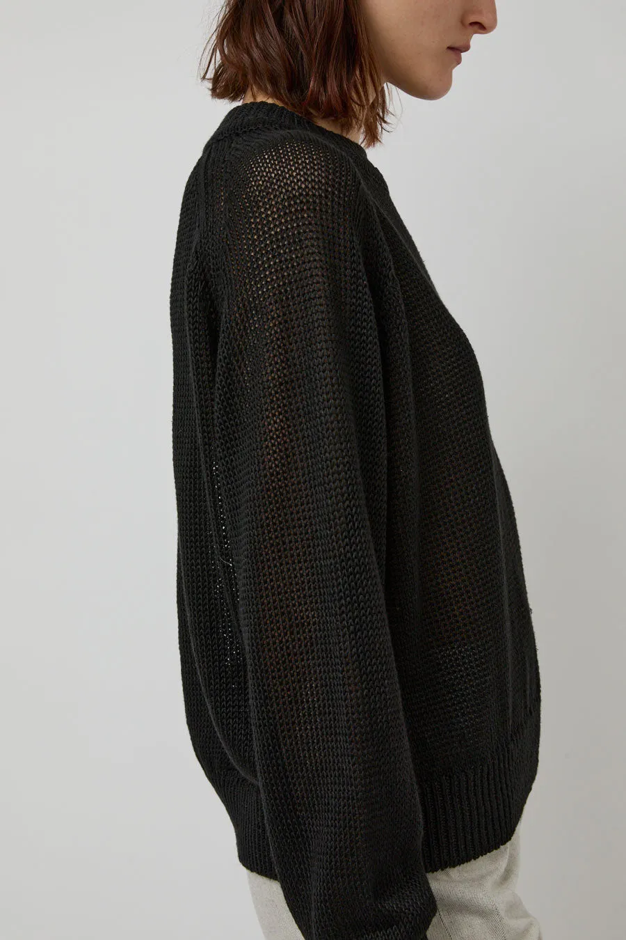 B Sides Lind Knit Crew in Black sold by No. 6 product image thumbnail 4