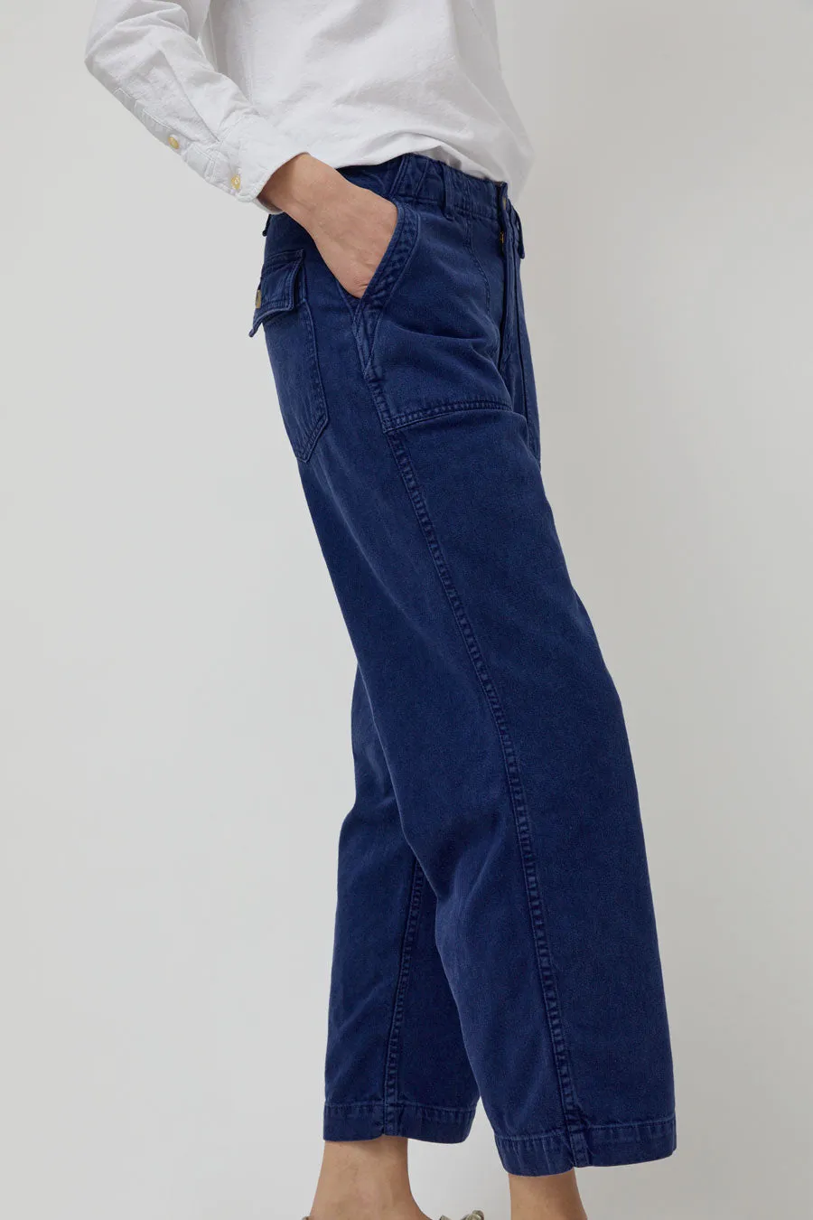B Sides Rome Relaxed Pant in French Blue sold by No. 6 product image thumbnail 5