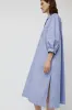 Rue De Tokyo Dune Dress in Bel Air Blue sold by No. 6