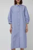Rue De Tokyo Dune Dress in Bel Air Blue sold by No. 6