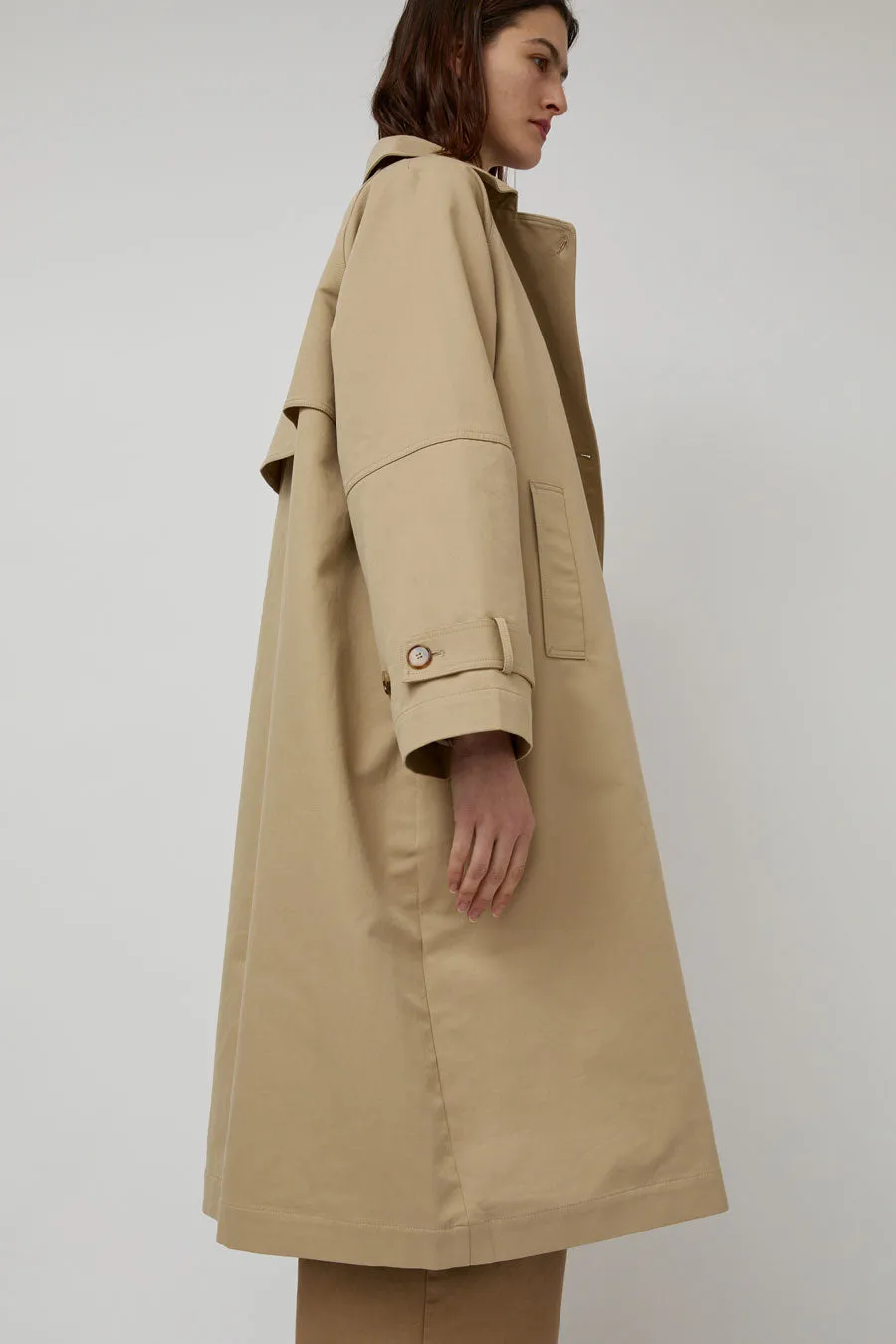 Rue De Tokyo Cora Heavy Trench in Sand sold by No. 6 product image thumbnail 4