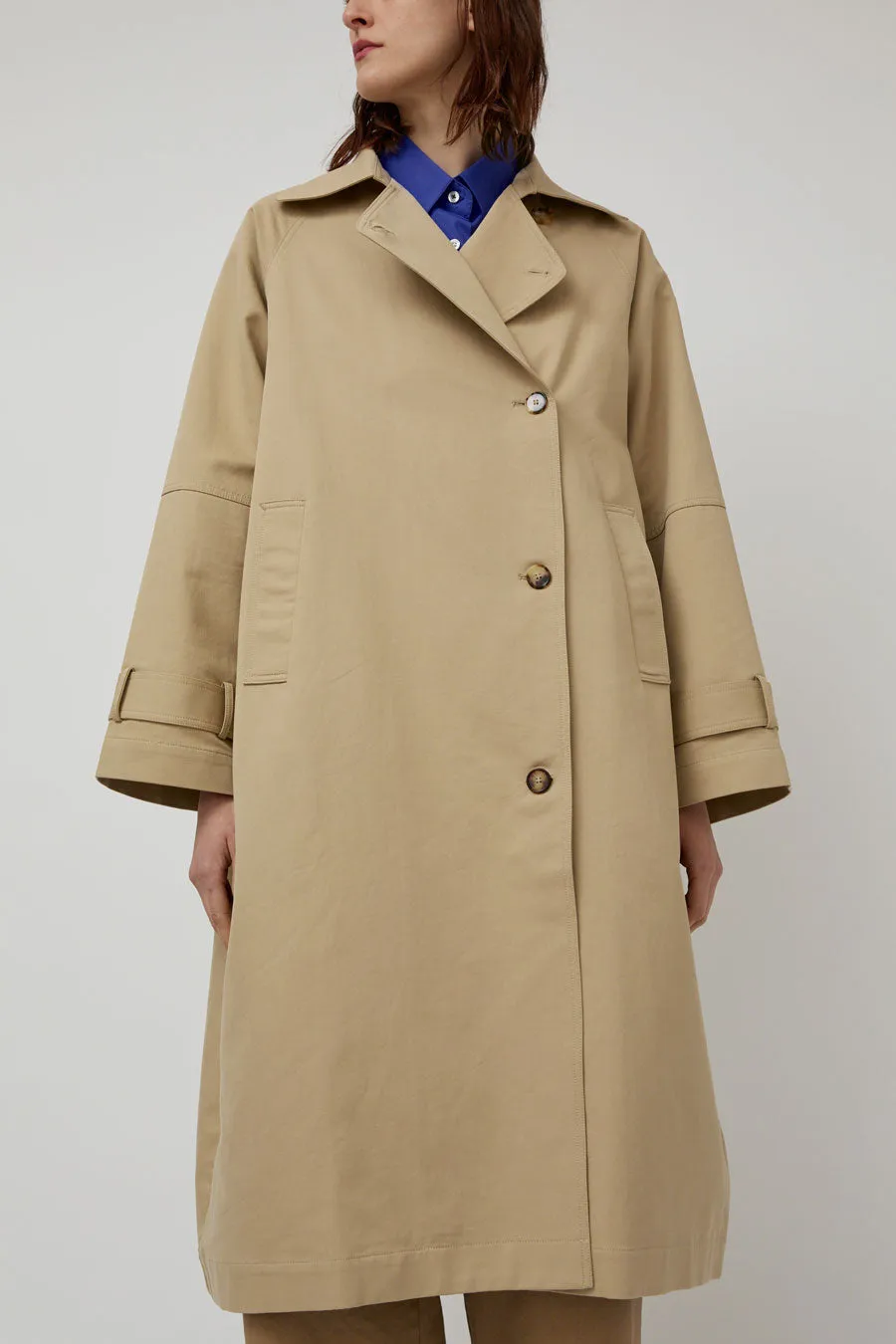 Rue De Tokyo Cora Heavy Trench in Sand sold by No. 6 product image thumbnail 2
