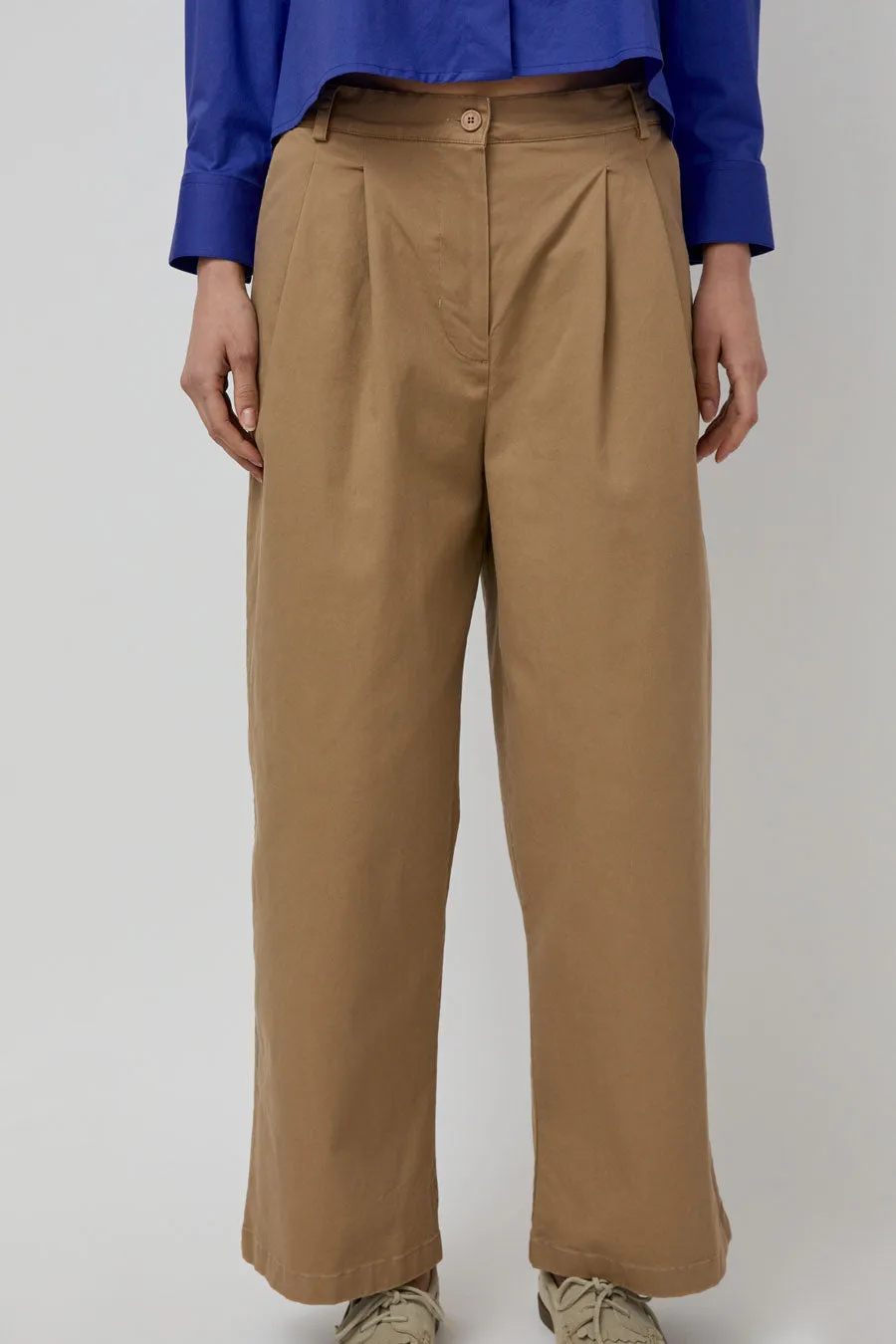 Rue De Tokyo Prudie Pant in Light Brown sold by No. 6 product image thumbnail 2