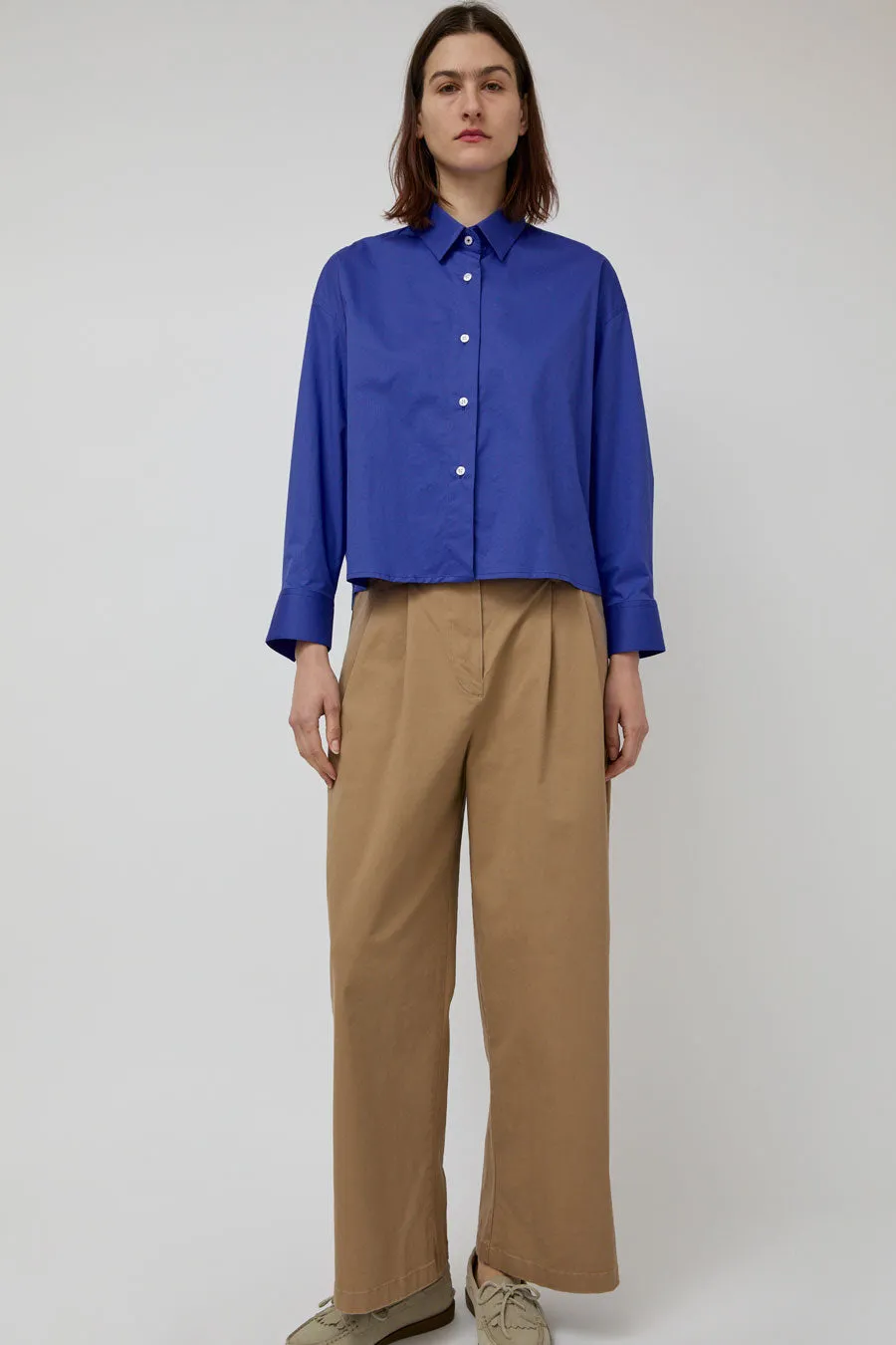 Rue De Tokyo Prudie Pant in Light Brown sold by No. 6