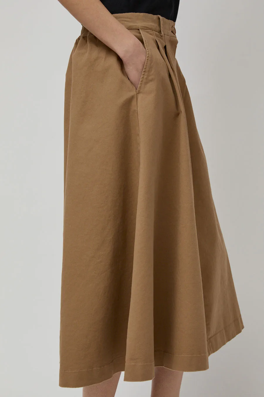 Rue De Tokyo Pen Skirt in Light Brown sold by No. 6 product image thumbnail 4