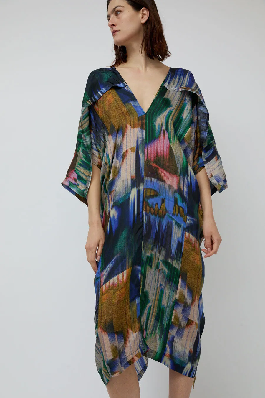 Henrik Vibskov Uncut Kaftan in Multi Brush Drips sold by No. 6 product image thumbnail 4