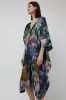 Henrik Vibskov Uncut Kaftan in Multi Brush Drips sold by No. 6