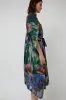 Henrik Vibskov Uncut Kaftan in Multi Brush Drips sold by No. 6
