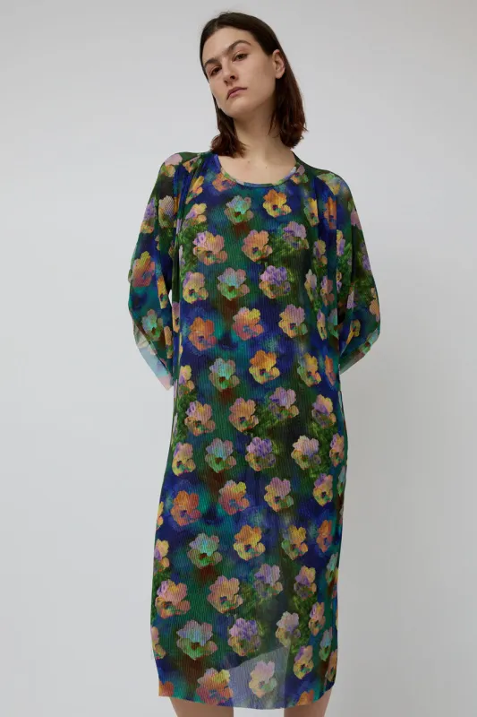 Henrik Vibskov Index Plisse Dress in Blue Water Lily Paper sold by No. 6