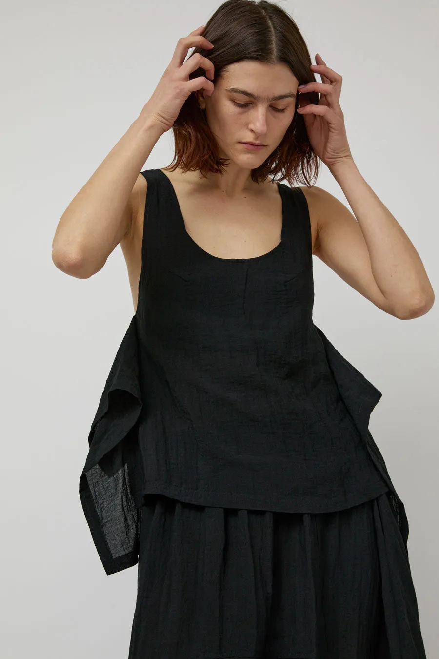 Henrik Vibskov Uncut Top in Black sold by No. 6 product image thumbnail 3