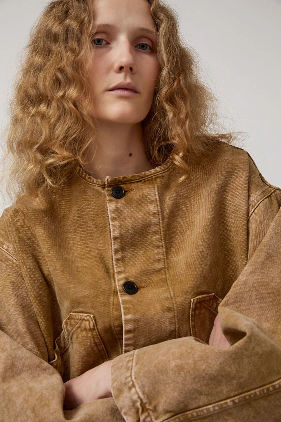 Girls of Dust Nuclear Jacket in Almond sold by No. 6 product image thumbnail 3