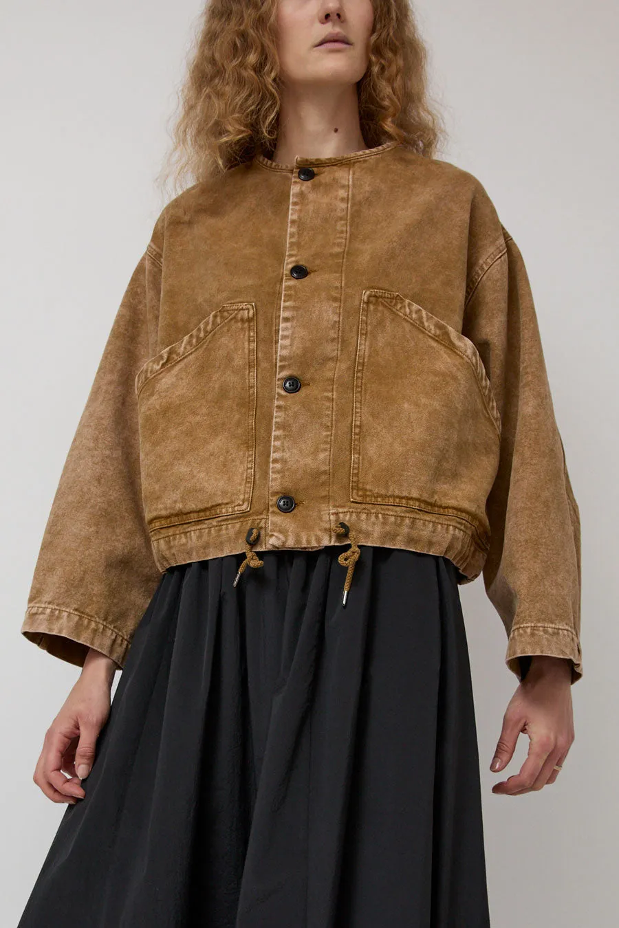 Girls of Dust Nuclear Jacket in Almond sold by No. 6