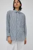 NYMANE Chris Shirt in Featherweight Stripe sold by No. 6