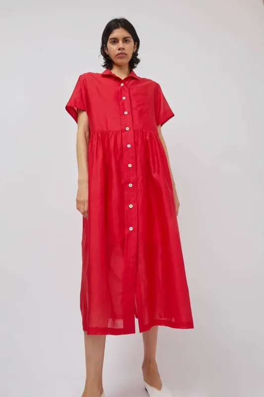 NYMANE Stockholm Dress in Poppy sold by No. 6
