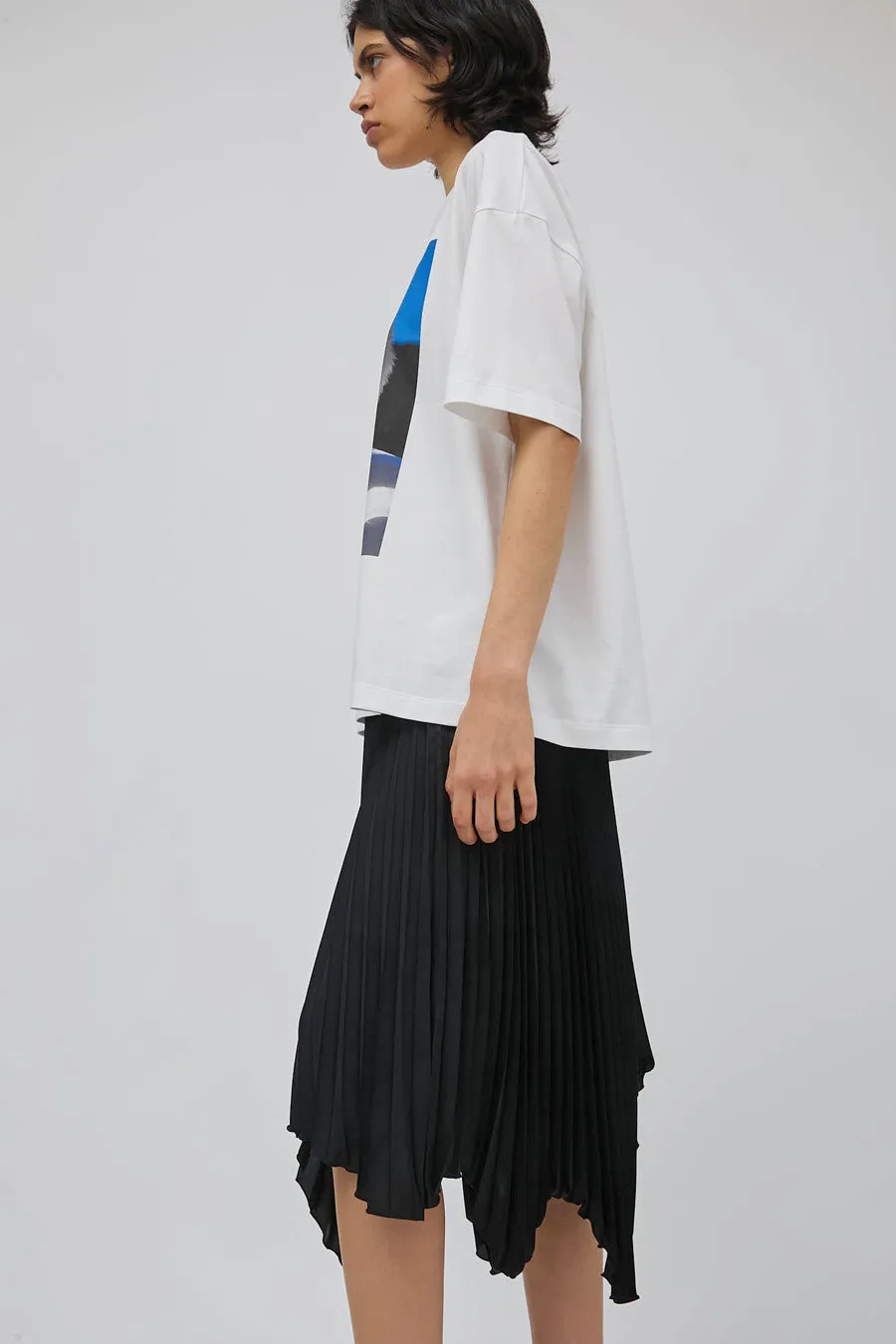 Marios Bold T-Shirt in Swan and Off White sold by No. 6 product image thumbnail 5