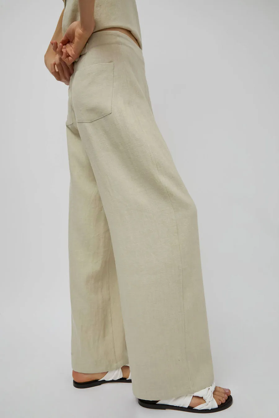 Zii Ropa Matisse Pant in Antique Green sold by No. 6 product image thumbnail 3