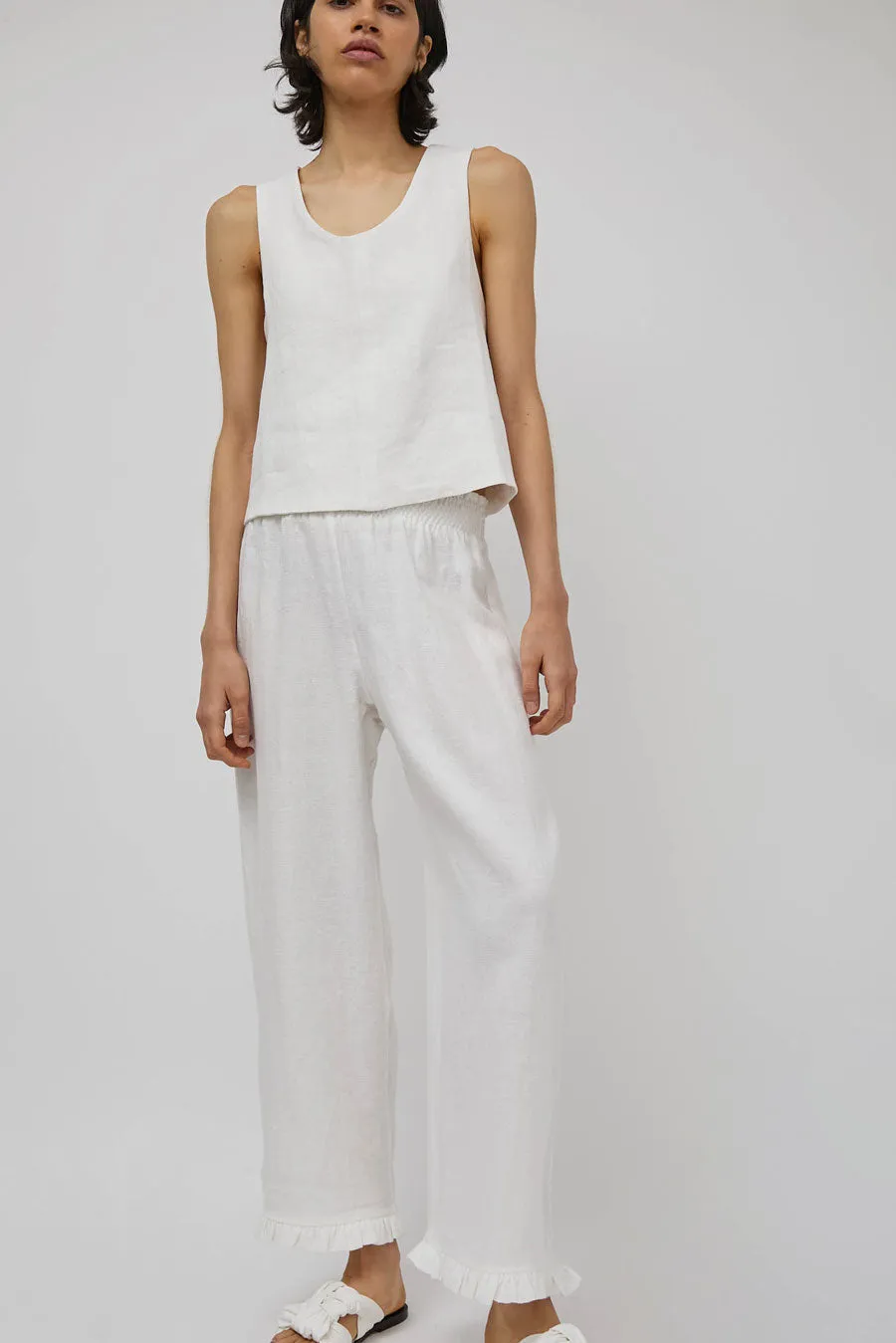 Zii Ropa Aku Top in White sold by No. 6 product image thumbnail 5