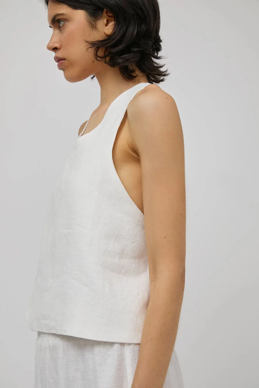 Zii Ropa Aku Top in White sold by No. 6 product image thumbnail 3