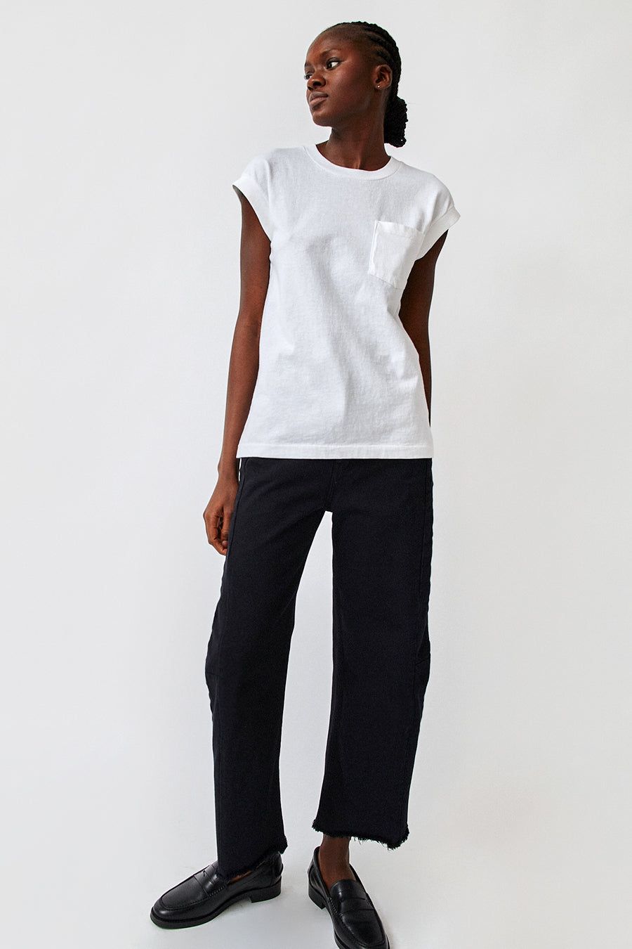 B Sides Pocket Tank in Tile White sold by No. 6 product image thumbnail 6