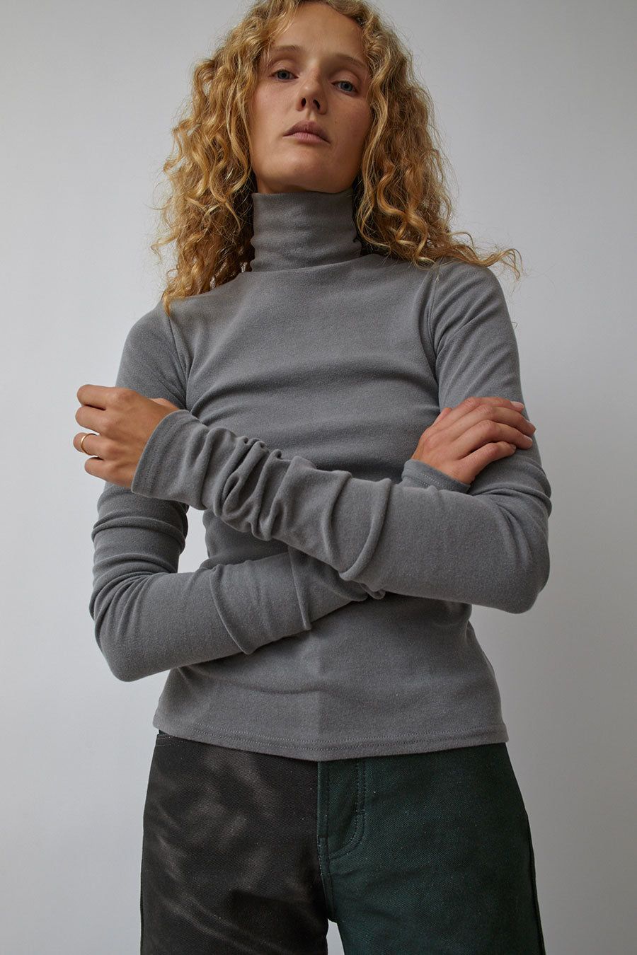 SERAPIS Rib Thermal Top in Grey sold by No. 6 product image thumbnail 2