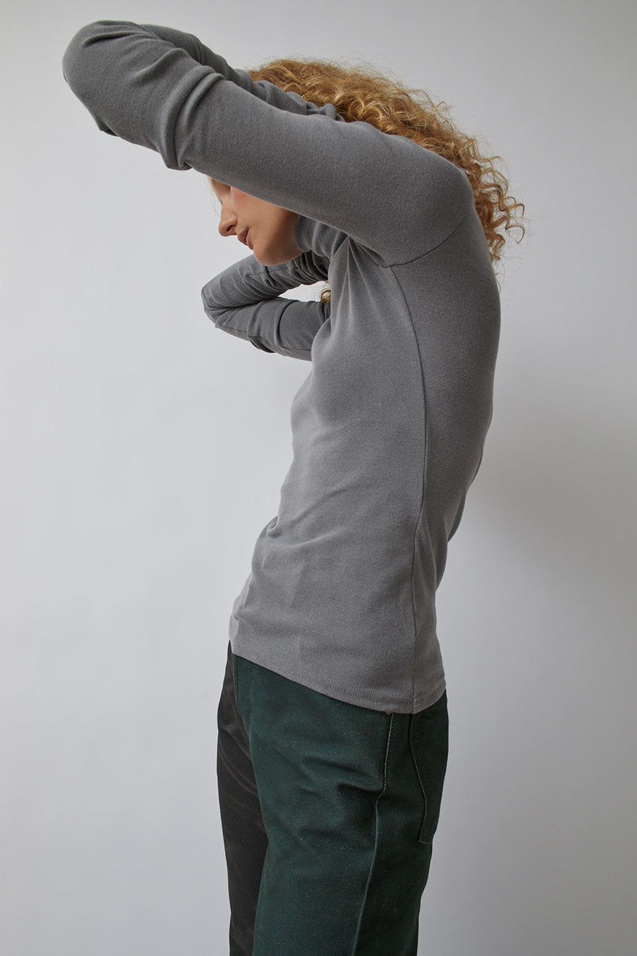 SERAPIS Rib Thermal Top in Grey sold by No. 6 product image thumbnail 5