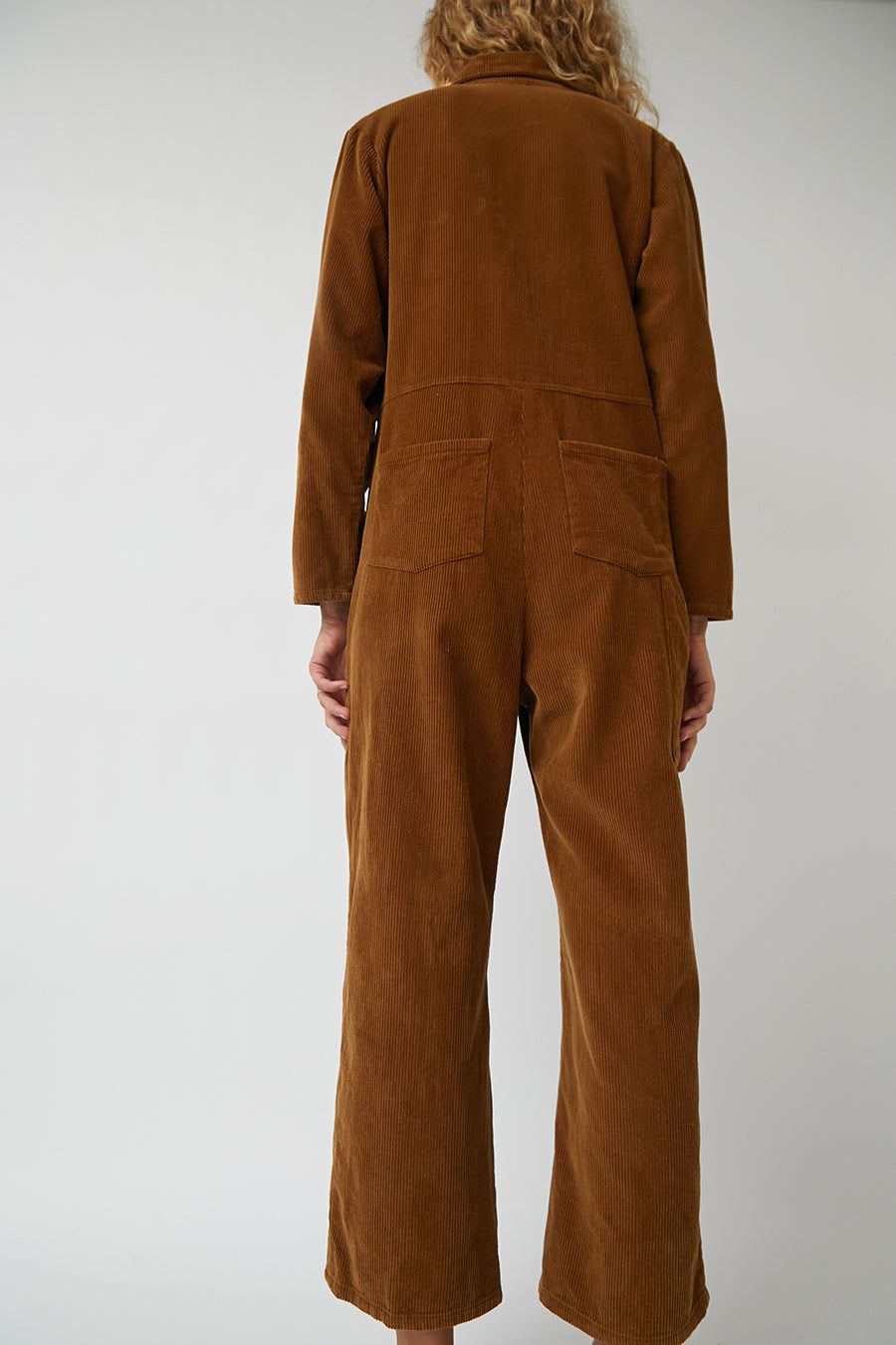 No.6 Marlon Jumpsuit in Tan Corduroy sold by No. 6 product image thumbnail 5