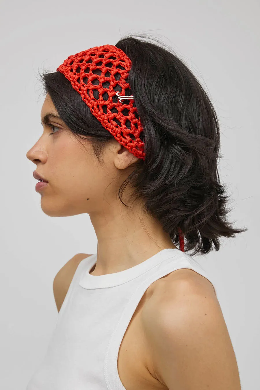 Muhlbauer Jade Hair Band in Tangerine sold by No. 6 product image thumbnail 2