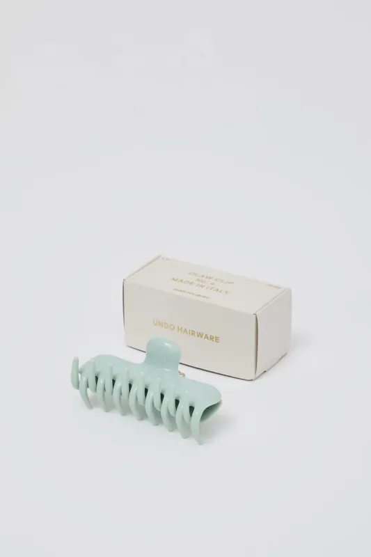 Undo Hairware 4" Hair Claw in Sage sold by No. 6