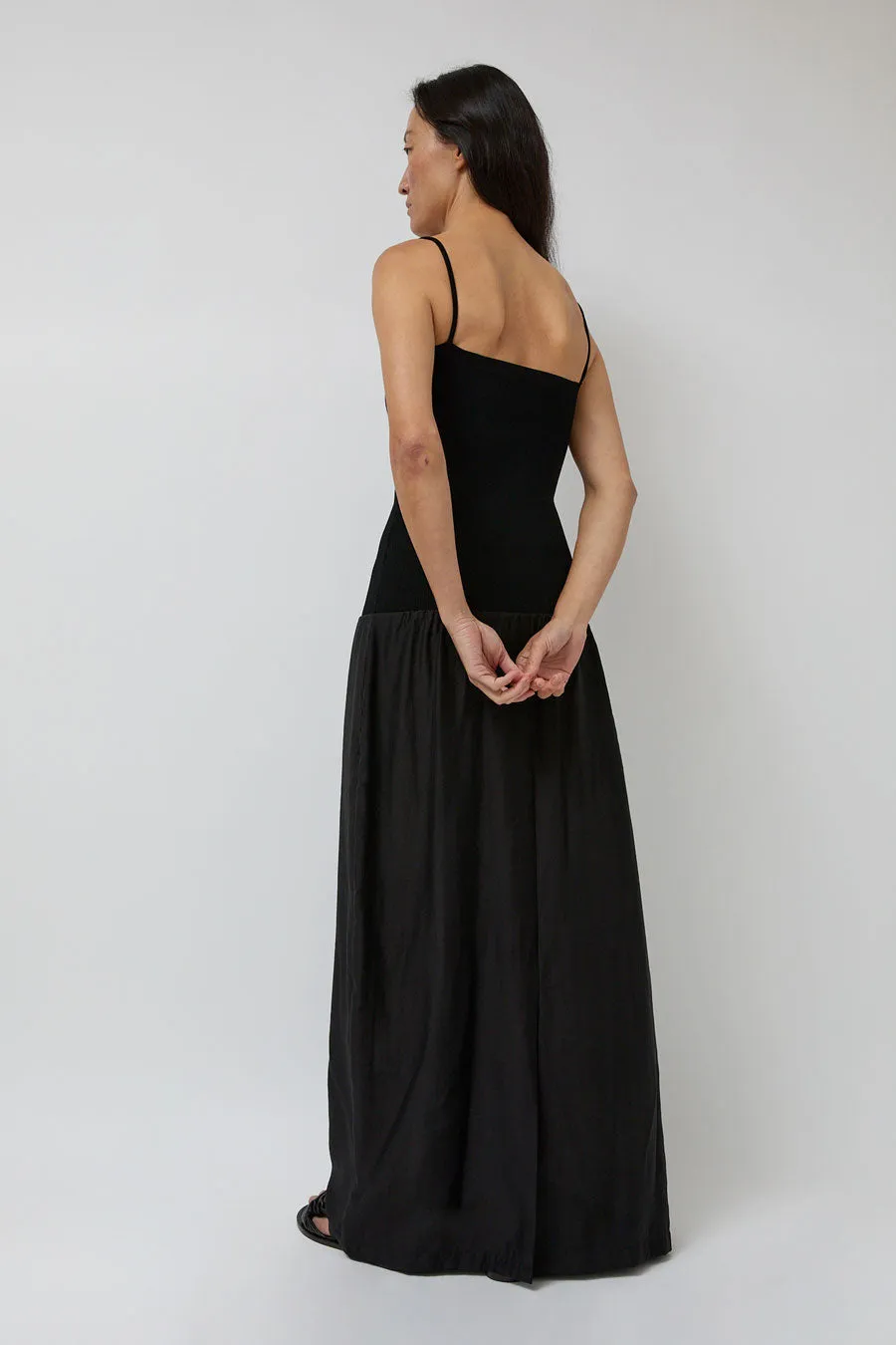 Amomento Silky Knit Maxi Dress in Black sold by No. 6 product image thumbnail 5