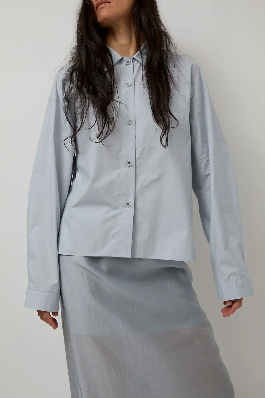 Amomento Reverse Pocket Shirt in Blue sold by No. 6 product image thumbnail 4