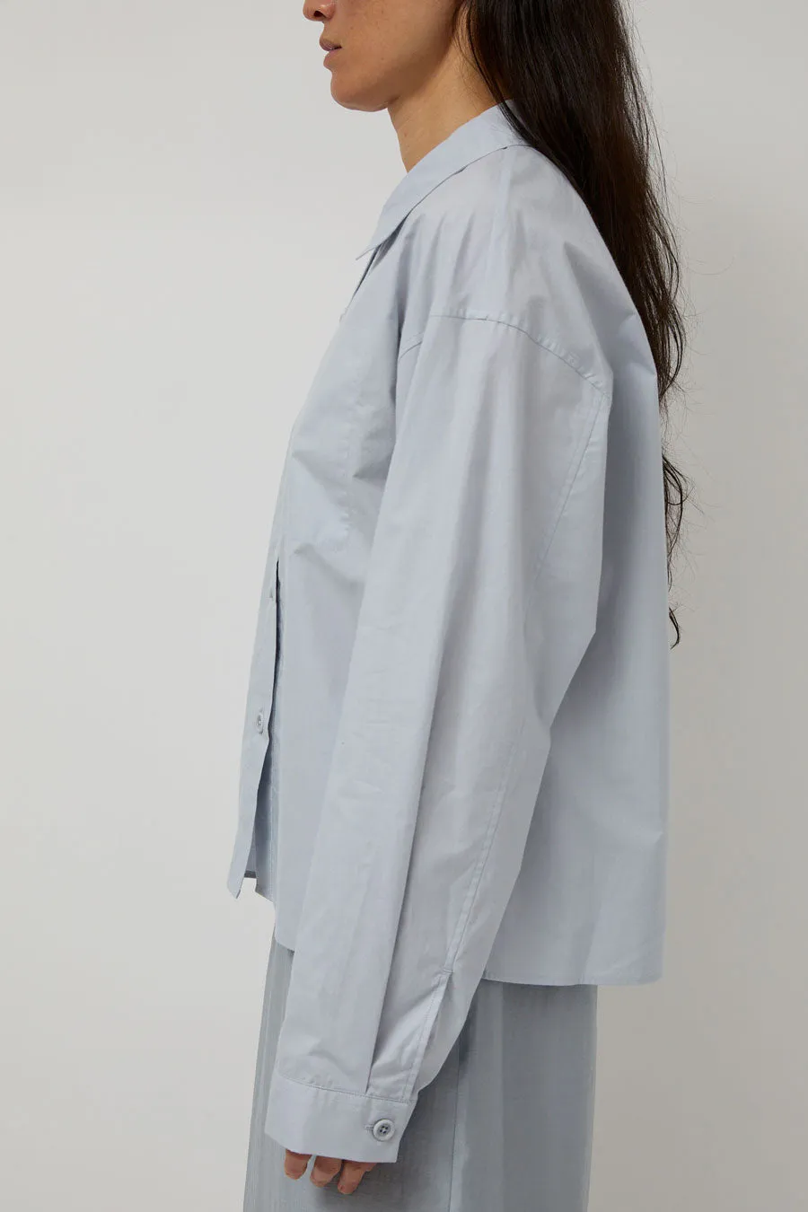 Amomento Reverse Pocket Shirt in Blue sold by No. 6 product image thumbnail 3