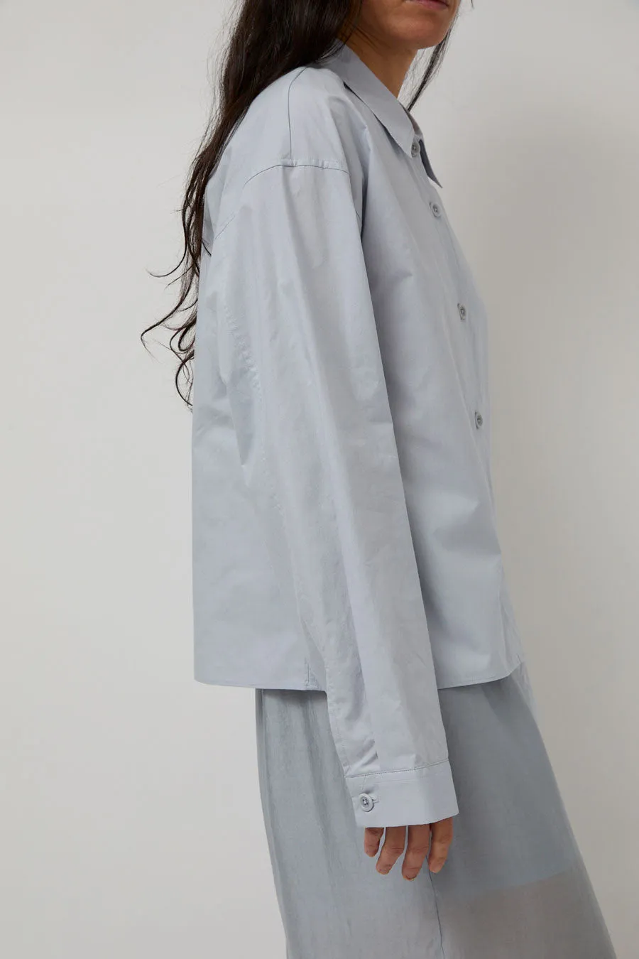 Amomento Reverse Pocket Shirt in Blue sold by No. 6 product image thumbnail 5