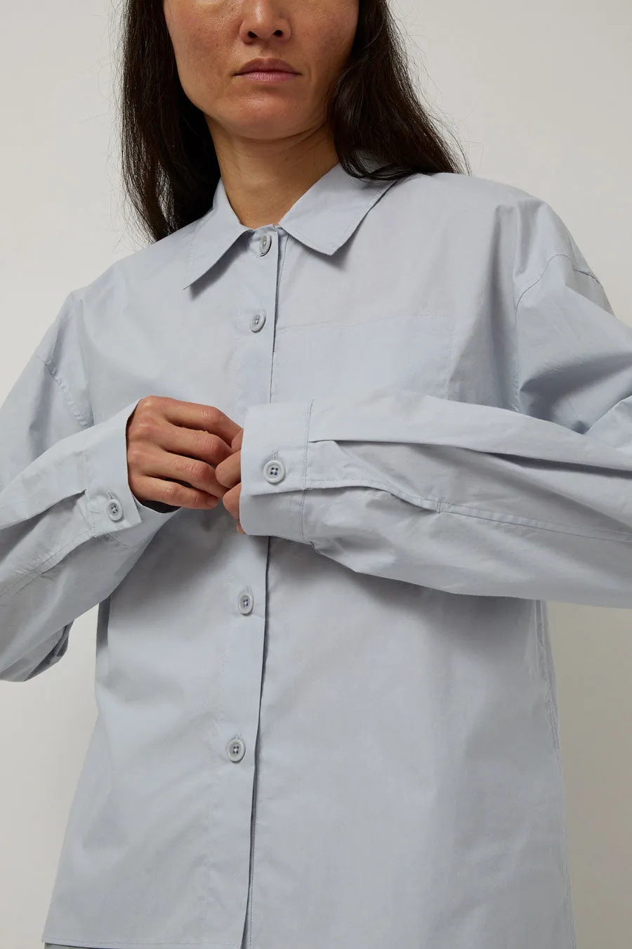Amomento Reverse Pocket Shirt in Blue sold by No. 6 product image thumbnail 2